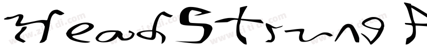 HeadStrung Regular字体转换
